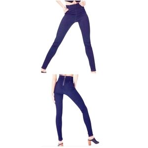 BDG High Waist Back Zip Skinny Jeans Size 28